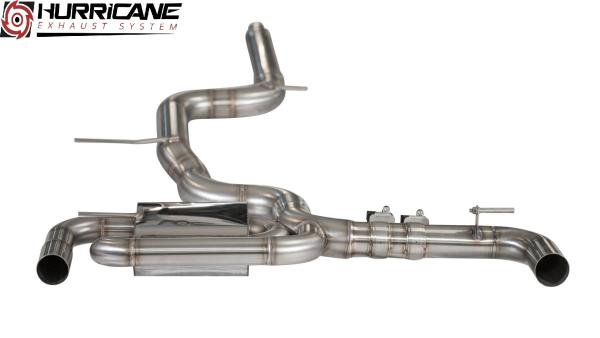 Hurricane Exhaust 3.5" ECE Klappenanlage für Seat Leon Cupra 290 OPF 5F V2